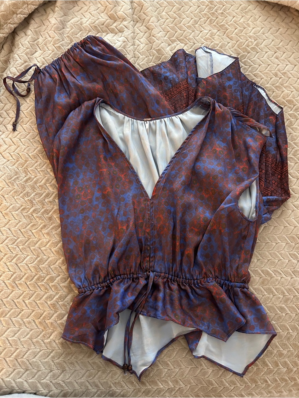 Free People Dreambound matching set skirt and cropped top - Picture 4 of 11